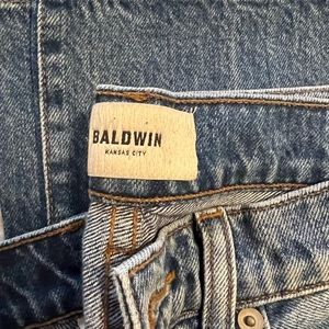 Baldwin Denim Therese High Rise Classic Straight Jeans